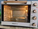 鑫厨万佳商用烤箱 专业级上下管独立控温烘焙披萨面包蛋糕烤肉叉烧烤箱 家用60升电烤箱带定时发酵热风循环 珍珠白60L(顶配豪华款） 实拍图