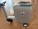 爱尔威（Airwheel）电动行李箱可骑行智能拉杆箱可坐可代步20英寸登机箱 豪华版一粉 实拍图