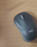 罗技（Logitech）M185鼠标 无线鼠标 办公鼠标 对称鼠标 黑色蓝边 带无线2.4G接收器 实拍图