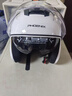 凤凰新国标A类3C认证电动车摩托车头盔双镜片防雾防风保暖哑黑 男女四季通用电瓶车3/4半盔冬季安全帽 实拍图