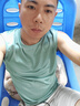 男士运动背心男夏季外穿跑步健身衣服速干坎肩汗衫冰丝无袖t恤男 网眼背心【白色】 XL (175) 120-130斤 实拍图