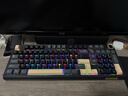 京东京造JZ990Pro三模无线蓝牙有线办公游戏键盘电竞PBT键帽RGB送男友独立数字区续航外设机械键盘鎏金黑 实拍图