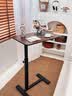 木双福床边桌可移动升降电脑桌客厅沙发可折叠书桌家用卧室学习桌写字桌 实拍图