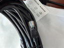 绿联超五类网线 千兆网络连接线 Cat5e超5类成品跳线15米 工程家用装修电脑宽带八芯双绞线黑 35820 实拍图
