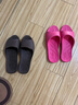 步术BUOOUNSU中国台湾进口鱼嘴防撞儿童亲子拖鞋男女四季防滑轻便柔软 桃花红 23 CM鞋约长(S适合33-35穿） 实拍图