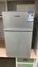 HYUNDAI（韩国现代）小冰箱迷你小型家用冷藏冷冻宿舍出租房办公室双开门二门电冰箱节能省电 68L银【店铺爆款+节能省电】 实拍图