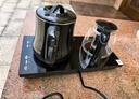 美的（Midea）煮茶器 全自动手柄上水电热水壶304不锈钢茶台一体0.7L电茶炉电水壶套装烧水壶电茶盘C12 实拍图