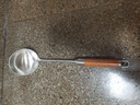炊大皇316不锈钢汤勺花梨木手柄加厚勺子铁锅不锈钢锅无涂层锅汤勺  实拍图