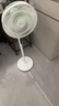 美的（Midea）【幸运草安睡1S】一级能效直流变频声控电风扇家用遥控卧室静音落地扇台式桌面抗菌大风力转页扇 实拍图