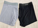 花花公子冰丝内裤男士内裤男生10A级抗菌无痕透气大码平角裤衩春夏 实拍图