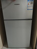 HYUNDAI（韩国现代）小冰箱迷你小型家用冷藏冷冻宿舍出租房办公室双开门二门电冰箱节能省电 80L银【租房神器+高性价比】 实拍图