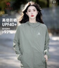 骆驼（CAMEL）小光阴 防晒衣男户外遮阳连帽清爽时尚休闲防晒服外套A012251005A 实拍图