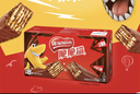 雀巢（Nestle）脆脆鲨减糖50%黑巧味半糖威化饼干18条225g 休闲零食独立包装 实拍图