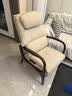 顾全M7电动躺椅电动单人沙发椅可躺懒人沙发椅实木休闲椅真皮撑腰通风 实拍图