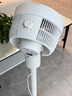 美的（Midea）【暴风循环】空气循环扇大风量摇头电风扇家用台式落地扇轻音卧室节能小风扇柔风轻羽扇 FGA24TQ 实拍图