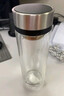 富光双层玻璃杯 茶水分离泡茶杯 高硼硅水杯子办公车载男女士京东限定 实拍图