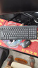 罗技（Logitech）MK106 键鼠套装 有线键鼠套装 办公键鼠套装 电脑键盘 紧凑型 黑色 实拍图