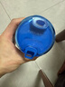 特百惠（Tupperware）晶彩MAX塑料杯600ml 男女士学生运动水杯子大容量泡茶杯 纯净蓝 实拍图