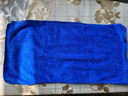 家政保洁专用毛巾吸水不掉毛家务清洁抹布加厚洗车擦玻璃毛巾批发 30*60CM【宝蓝色】 5条 实拍图
