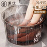 铭聚布艺（MINGJU）窗帘 全遮光窗帘成品窗帘布遮阳帘 涤塔夫奶油挂钩式2.0*1.6单片 实拍图