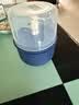打蒜器 搅蒜机电动拉蒜器绞肉机蒜泥捣碎器多功能小型家用蒜蓉机料理机蒜末搅碎器厨房压蒜神器 深蓝【蒜蓉神器】二叶锋刀-食品级pp杯 0.26L 实拍图