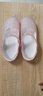 华美健步洞洞鞋女防滑包头凉拖鞋海边沙滩鞋柔软果冻鞋HM2136浅粉36 实拍图