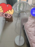 美的（Midea）【幸运草安睡1S】一级能效直流变频声控电风扇家用遥控卧室静音落地扇台式桌面抗菌大风力转页扇 实拍图