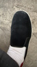 3514老北京布鞋一脚蹬劳保布鞋工作鞋轻便爸爸鞋传统男布鞋 黑色42 实拍图