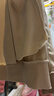 卡帕（Kappa）背靠背运动外套女款2026新款复古针织撞色开衫卫衣女潮K0E62WK01D 实拍图