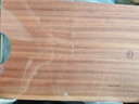 京东京造 菜板 砧案板切菜实木家用食品接触级抗菌【乌檀整木】 45*30*3CM 实拍图