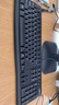 罗技（Logitech）MK120 键鼠套装 有线键鼠套装 办公键鼠套装 电脑键盘 USB即插即用 全尺寸 黑色 实拍图