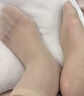 浪莎丝袜女短袜春夏薄款5A抑菌对耐磨水晶丝透明中筒肉色袜子 实拍图