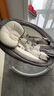 优乐博（ULOP）婴儿玩具0-1岁宝宝摇椅哄娃神器电动摇摇椅新生儿见面礼物满月 婴儿用品哄睡摇篮摇摇床【灰色】-送餐盘 [店铺热卖TOP1] 哄睡神器婴儿摇摇椅 实拍图