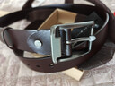 牛当家 真皮皮男牛皮腰带针扣头层牛皮1101生日礼物 深咖色 115cm 实拍图