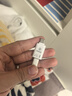 毕亚兹lighting耳机转Type-c转接头 适用苹果耳机转iphone17/16华为小米ipad平板笔记本无损听歌通话线控 实拍图