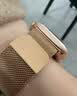 BHO【磁吸米兰】适用苹果手表表带apple iwatch s12/s11表带米兰尼斯磁吸10/9/8/se3/Ultra4/3男女款 【双磁吸·玫瑰金】 【38/40/41/42表盘】通用 实拍图
