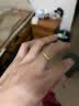 中国黄金（CHINA GOLD）满天星黄金情侣戒指999足金对戒七夕情人节礼物送女朋友 金重约2.4g【足金男戒】 实拍图