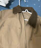 优衣库女装休闲拉链短茄克/外套巴恩风翻领时尚夹克479208 32 深米色 M /160/84A 实拍图