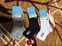 NBA袜子男士运动袜夏季抗菌防臭消臭吸汗无骨棉袜跑步中筒袜3双 实拍图