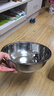 美厨（MAXCOOK）加厚304不锈钢汤盆菜盘套装 食品级洗菜盆揉和面盆打蛋盆MCWA7320 实拍图