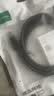 绿联六类网线 CAT6类千兆八芯双绞跳线8芯【官方直营】电脑宽带家用工程装修电脑宽带监控网线 六类扁线【贴合布线款】 10米 实拍图