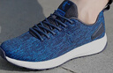 乔丹男鞋运动鞋子男款夏季新款网面透气减震跑步鞋百搭轻便软底休闲鞋 深藏青/伽马蓝 40 实拍图