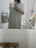 革曼孕妇装夏季套装孕妇连衣裙2026新款小个子背带裙纯棉高级感两件套 绿色两件套(夏季款) XL(建议130-150斤) 实拍图
