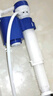 海立马桶水箱配件老式抽水坐便器厕所蹲坑ABS进水阀20-32cm通用SJ02蓝 实拍图