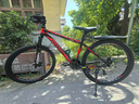 凤凰（Phoenix）山地自行车成人男女学生青少年减震变速越野公路通勤车山地车 26寸黑红辐条轮 27速数字指拨（前中后全轴承） 实拍图