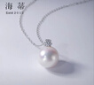 海蒂10-11mmS925银经典王妃款淡水珍珠项链吊坠女送女友生日礼物 实拍图