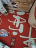 入户门地垫进户门口垫子可裁剪玄关脚垫子乔迁喜庆地毯防滑耐脏 平安喜乐 40cm*60cm 实拍图