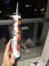 卡夫特(kafuter) 防火阻燃胶 K-906Z 耐高温密封胶 门窗烟管道锅炉密封防水玻璃胶结构胶 黑色 300ml 实拍图
