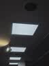 幻色 LED石膏顶矿棉板面板灯595x595平板扣板正方形办公室嵌入式灯具 弹簧卡扣款 白光48W-单个装 实拍图