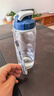 乐扣乐扣（LOCK&LOCK）夏季塑料水杯户外便携式提绳运动水杯手提式塑料壶500ML透明 实拍图